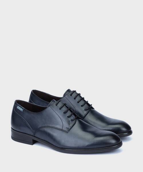 Sapatos clássicos | BRISTOL M7J-4187 | BLUE | Pikolinos