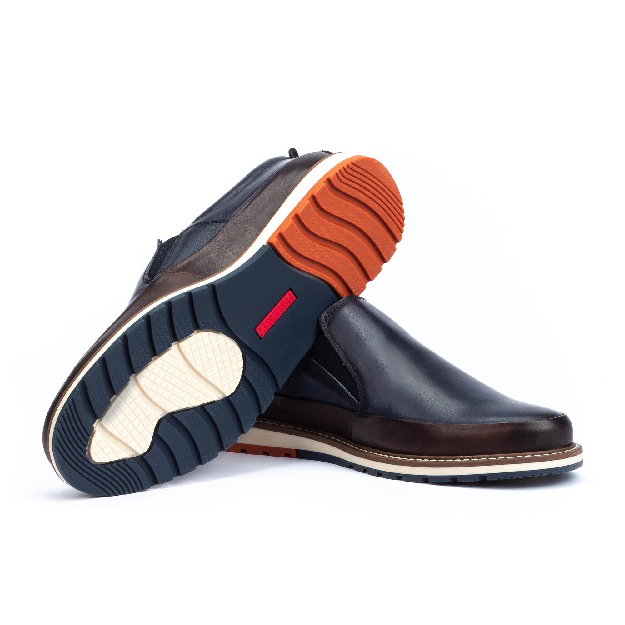 Slip on and Loafers | BERNA M8J-3150, BLUE, large image number 70 | null