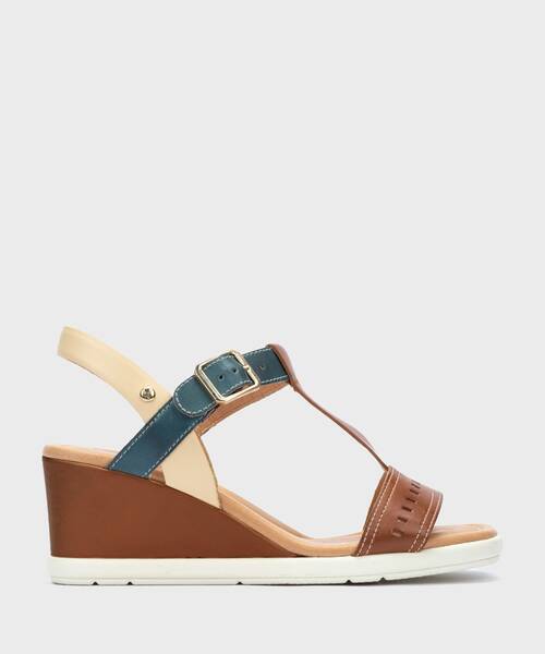 Wedges | TEULADA W2B-1979C1 | BRANDY | Pikolinos