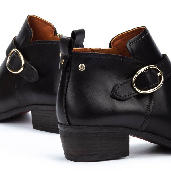 DAROCA W1U-8511 de Pikolinos de color Negro Mujer Zapatos de Botas de Botines 