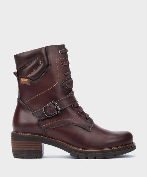 Botines de tacón | SAN SEBASTIA W1T-8675C1 | CAOBA | Pikolinos