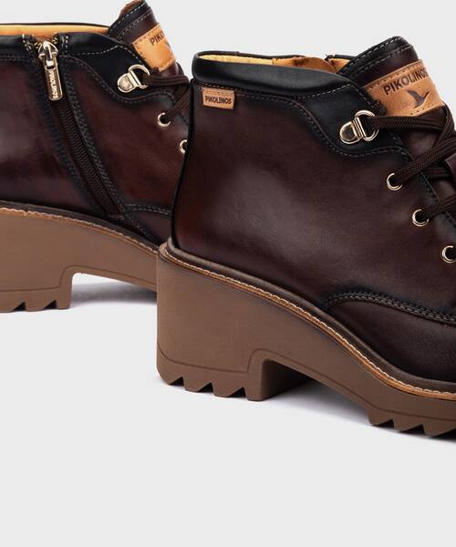 Botins Salto Alto | ALCARAZ W7A-8555C1 | CAOBA | Pikolinos