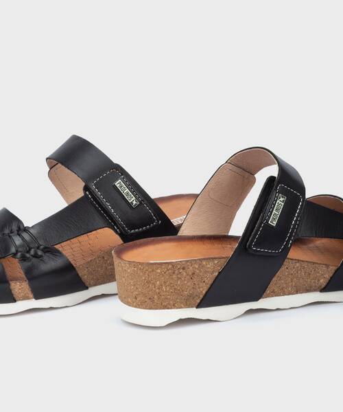 Wedges | MAHON W9E-0821 | BLACK | Pikolinos