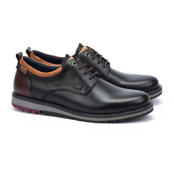 Zapatos vestir | BERNA M8J-4183, BLACK, large image number 20 | null