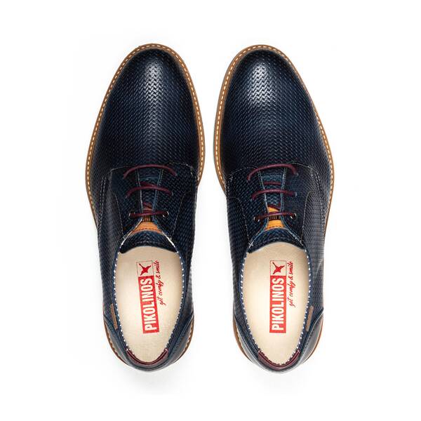Zapatos vestir | ALCOY M2S-4372, BLUE, large image number 100 | null