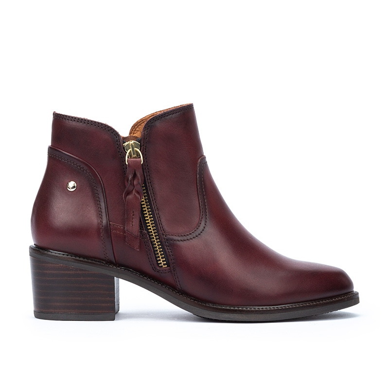 Pikolinos Bottines à talon en cuir BACAROT W2D