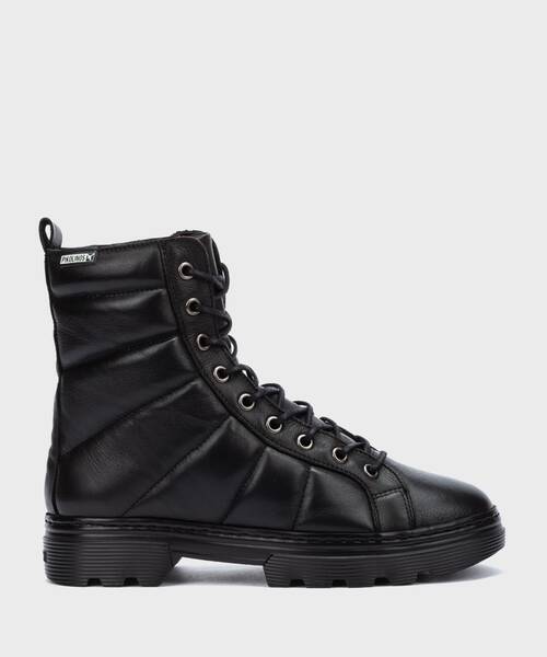Botines planos | ASTURIAS W4W-8723 | BLACK | Pikolinos
