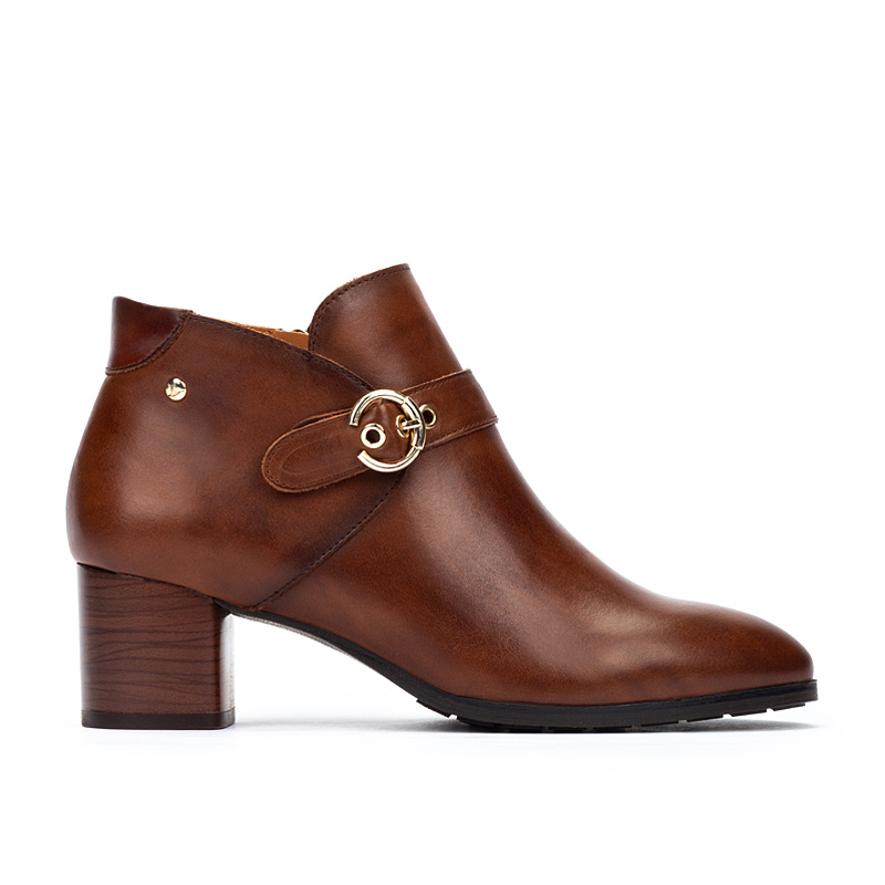 Pikolinos Botines de tacón de piel CALAFAT W1Z
