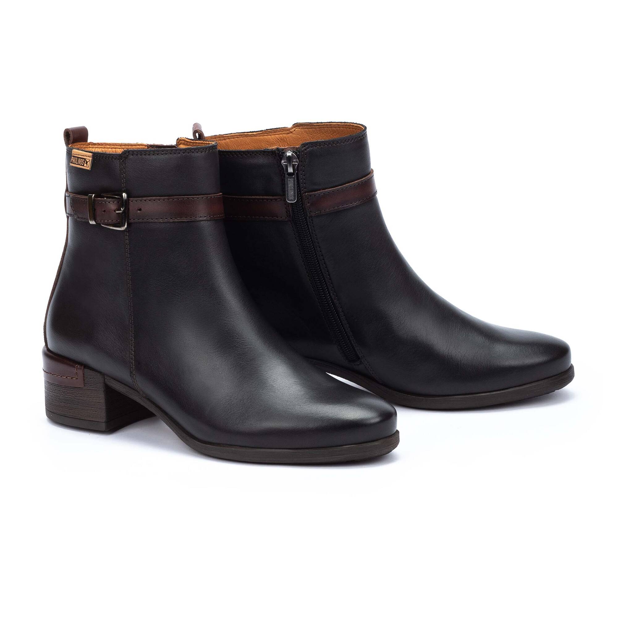 Heeled Booties | MALAGA W6W-8622C1, BLACK, large image number 100 | null