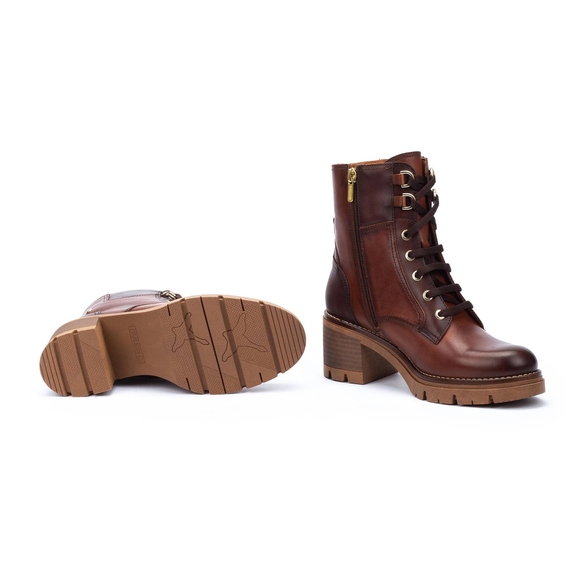 Heeled Booties | SORIA W0B-8552C2, COGNAC, large image number 70 | null