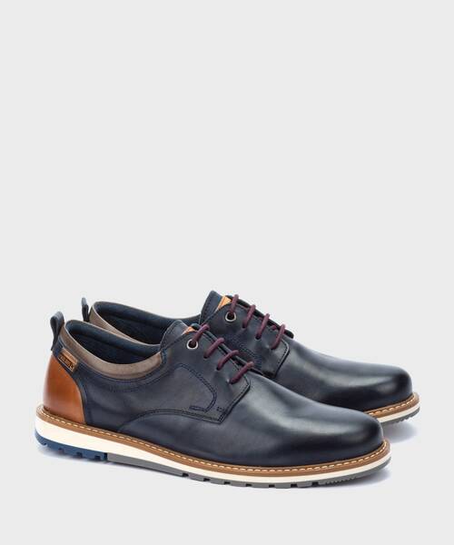 Sapatos clássicos | BERNA M8J-4183 | BLUE | Pikolinos