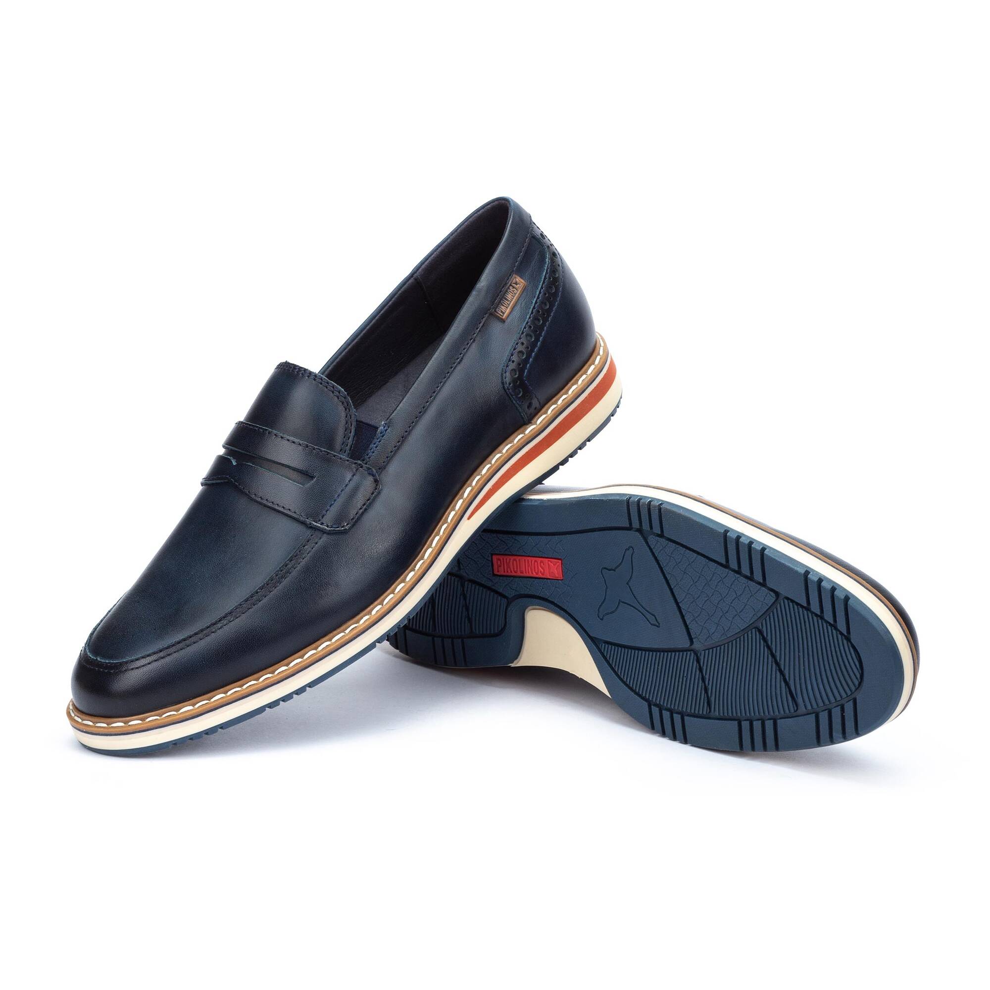 Slip on and Loafers | AVILA M1T-3205, BLUE, large image number 70 | null