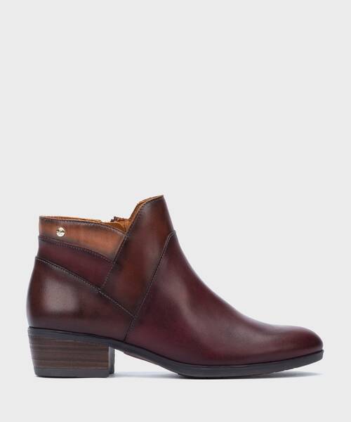 Heeled Booties | DAROCA W1U-8732C1 | GARNET | Pikolinos