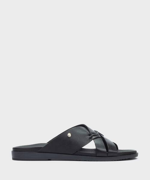 Flat sandals | FORMENTERA W8Q-0938 | BLACK | Pikolinos