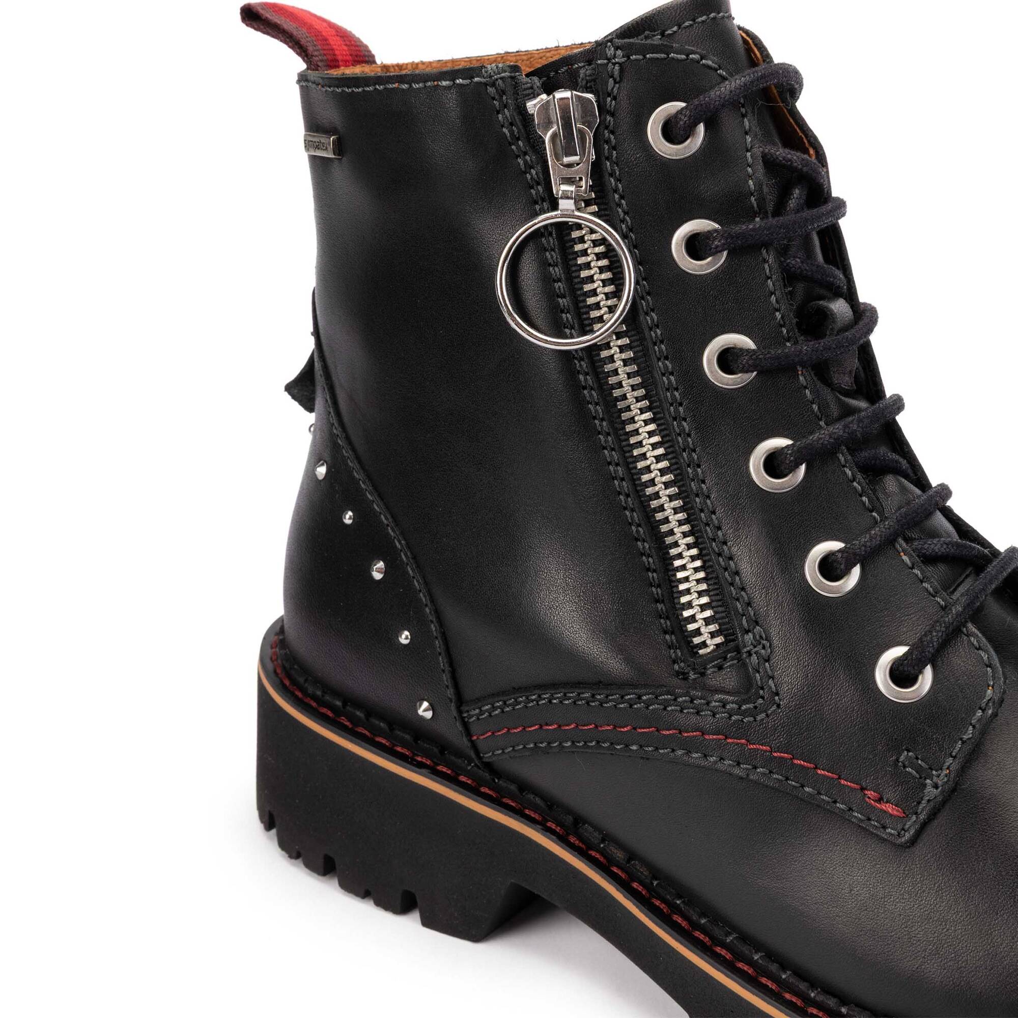 Bottines Plates | VICAR W6S-SY8619, BLACK, large image number 60-W6S-SY8619_000_Pikolinos_VICAR_BLACK_full.jpg | null