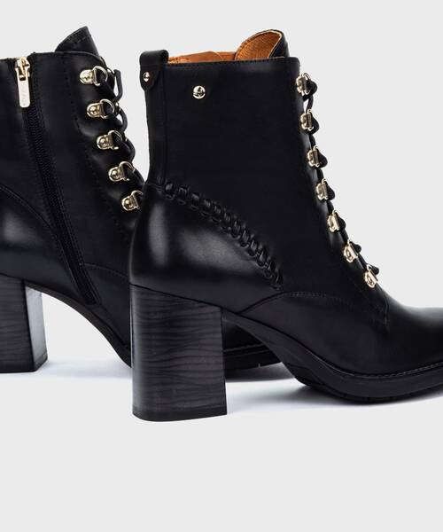 Heeled ankle boots | PALENCIA W9U-8955 | BLACK | Pikolinos