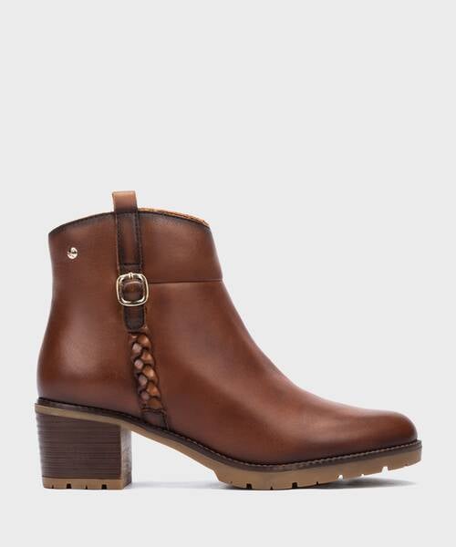 Llanes leather ankle boots , LLANES W7H , LLANES W7H-8578 , CUERO