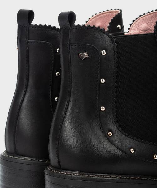 Botines con Tacón | MEDINA W0D-8538 | BLACK | Pikolinos