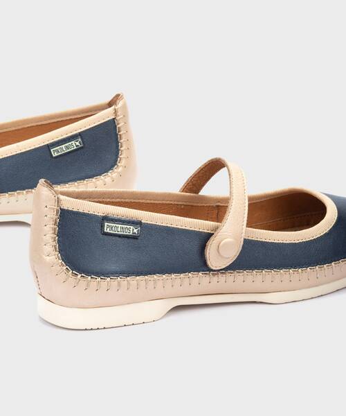 Ballet flats | AGUILAS W6T-2591CPC2 | BLUE | Pikolinos