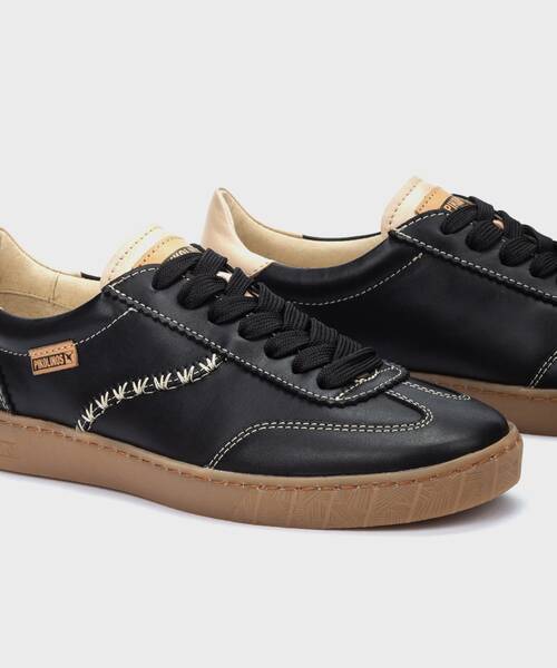 Baskets | LANZAROTE W7B-6508C2 | BLACK | Pikolinos