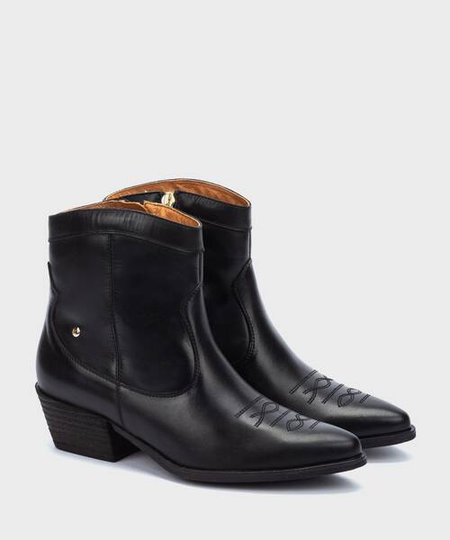 Ankle boots | VERGEL W5Z-8975 | BLACK | Pikolinos