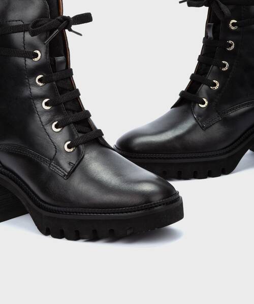 Ankle boots | VALLADOLID W5D-8698C2 | BLACK | Pikolinos