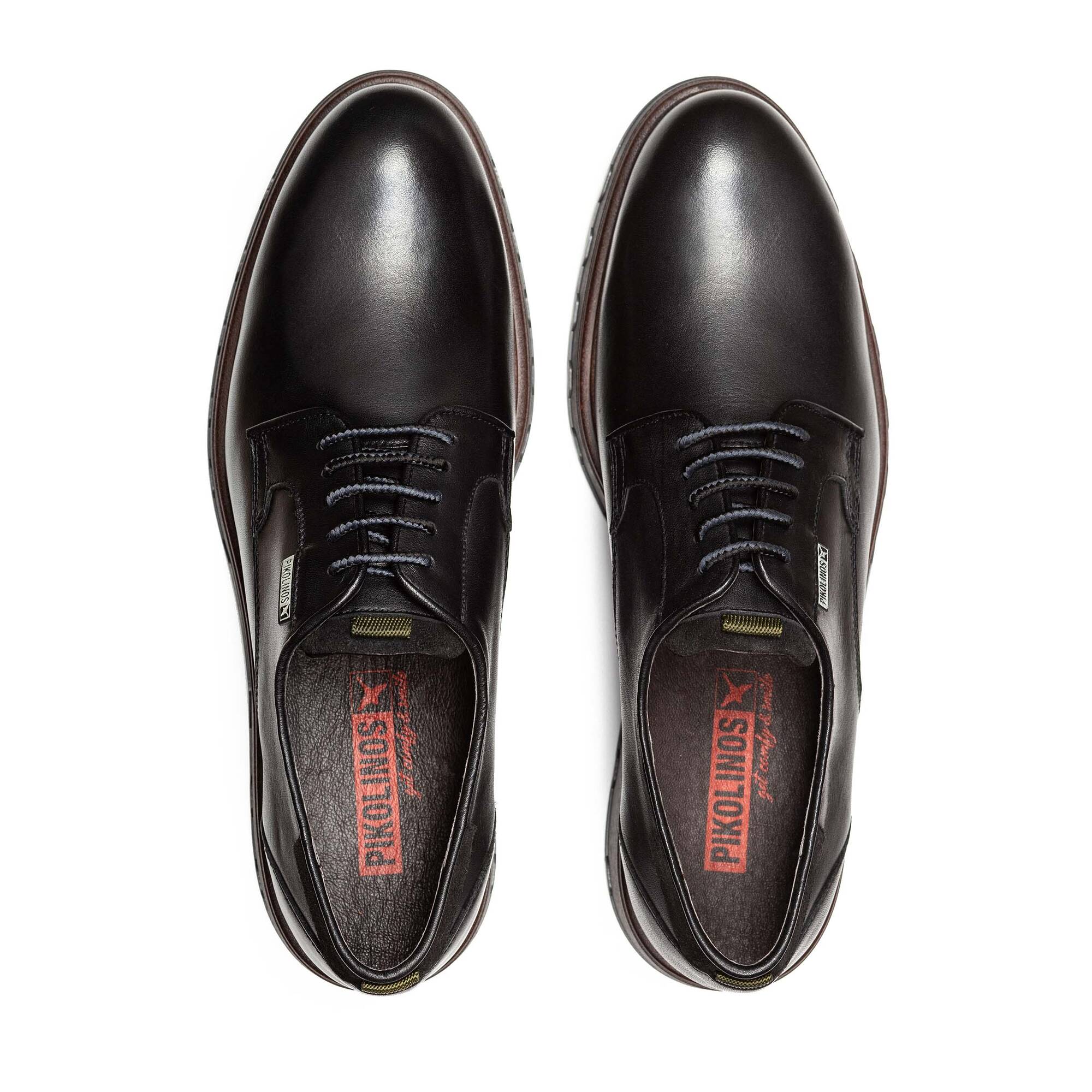 Casual shoes | LINARES M8U-4197C1, BLACK, large image number 100-M8U-4197C1_000_Pikolinos_LINARES_BLACK_full.jpg | null