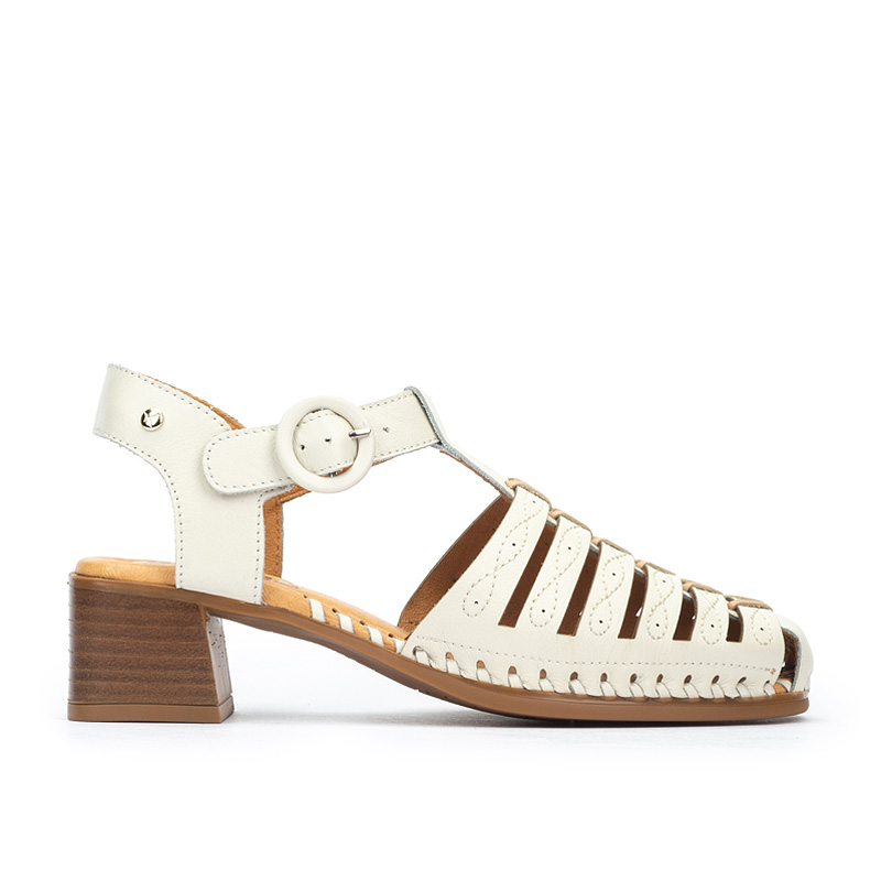 Pikolinos Sandalias tacón de piel ROMANA W9G