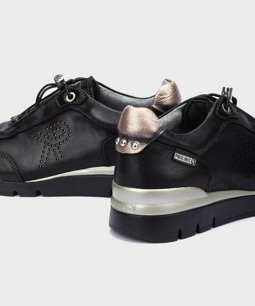 Sneakers | CANTABRIA W4R-6656 | BLACK | Pikolinos