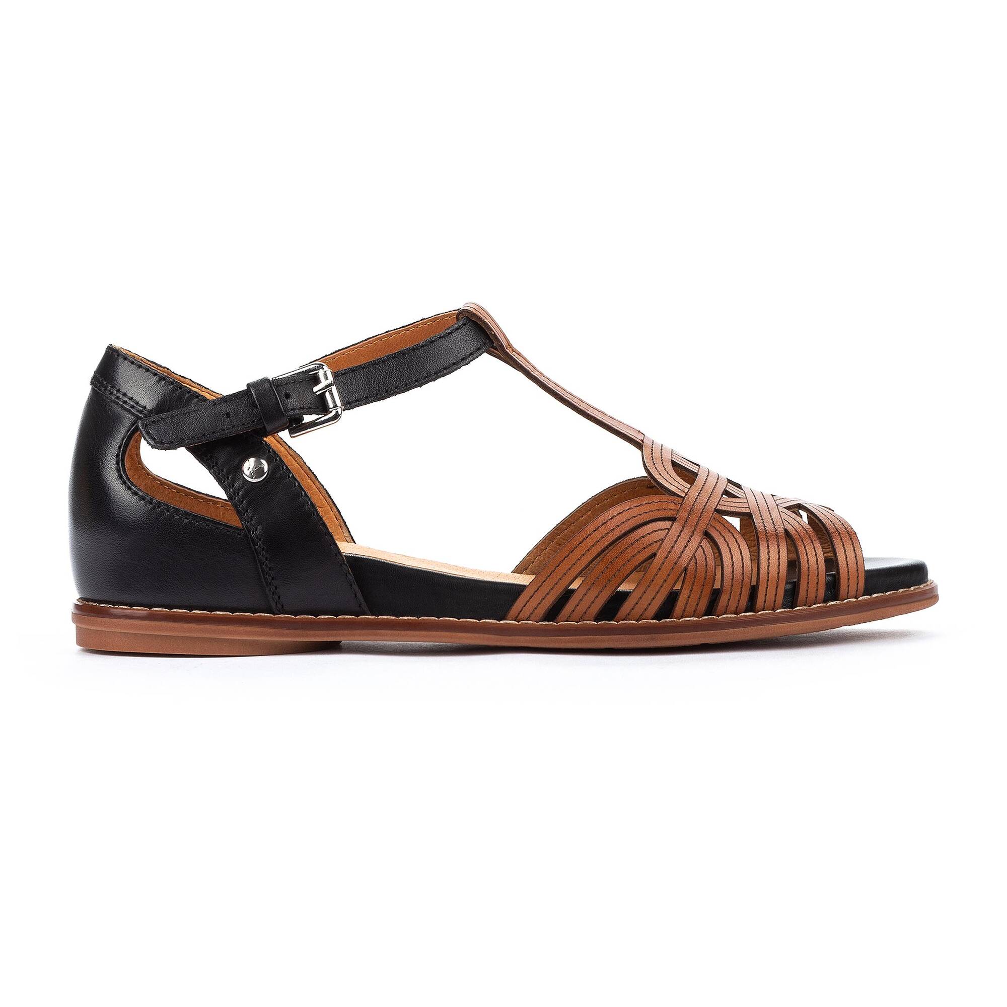Flat sandals with woven straps TALAVERA W3D-0668 | Outlet PIKOLINOS