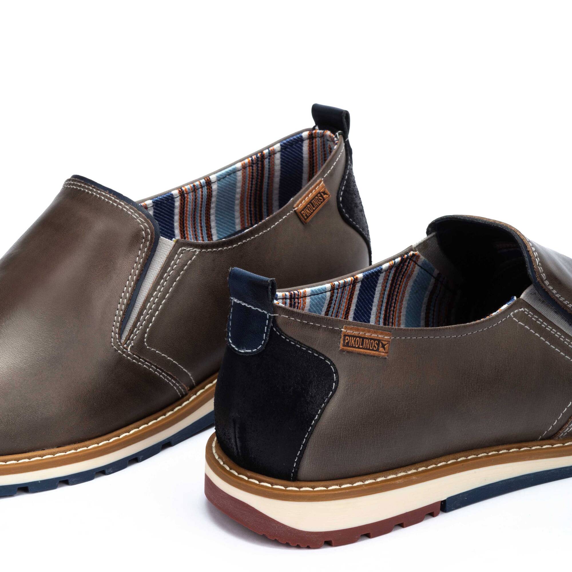 Slip on and Loafers | BERNA M8J-3184, DARK GREY, large image number 60 | null