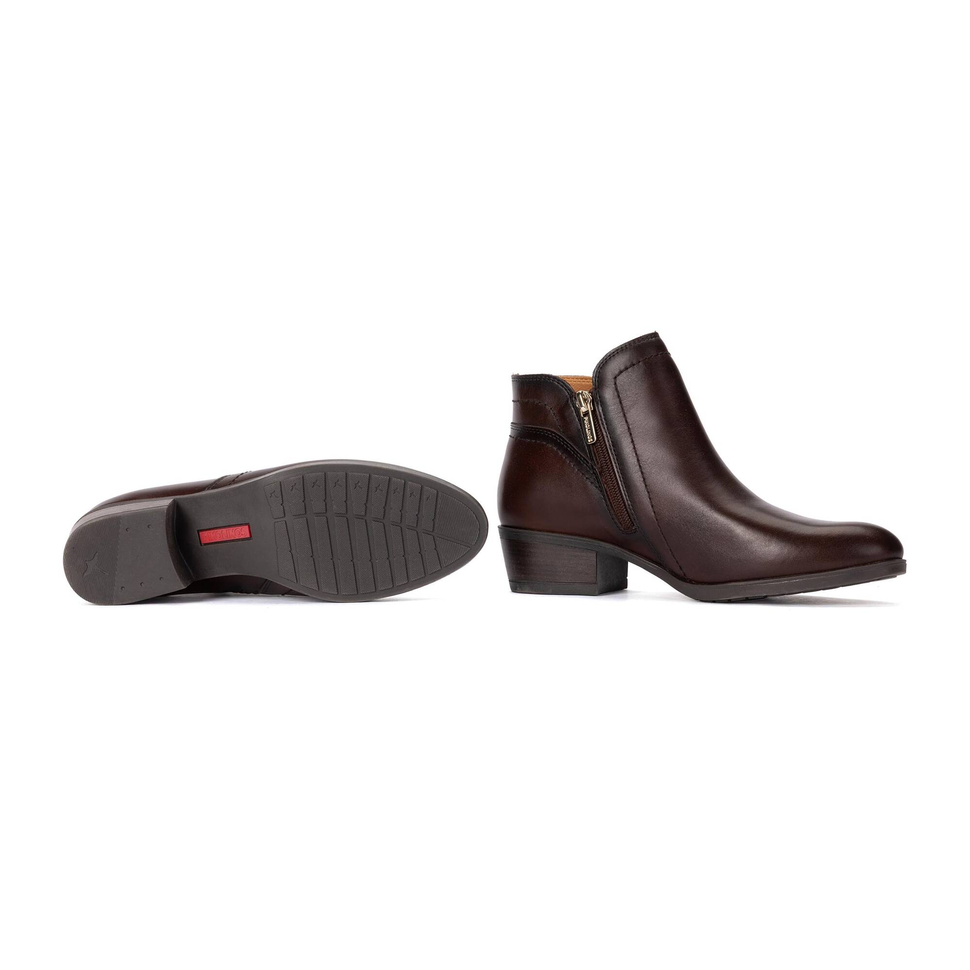 Heeled ankle boots | DAROCA W1U-8726, CAOBA, large image number 70-W1U-8726_130_Pikolinos_DAROCA_CAOBA_full.jpg | null