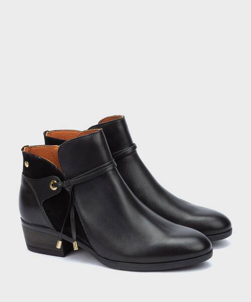Ankle boots | DAROCA W1U-8505 | BLACK | Pikolinos