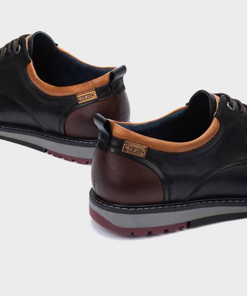 Sapatos clássicos | BERNA M8J-4183 | BLACK | Pikolinos