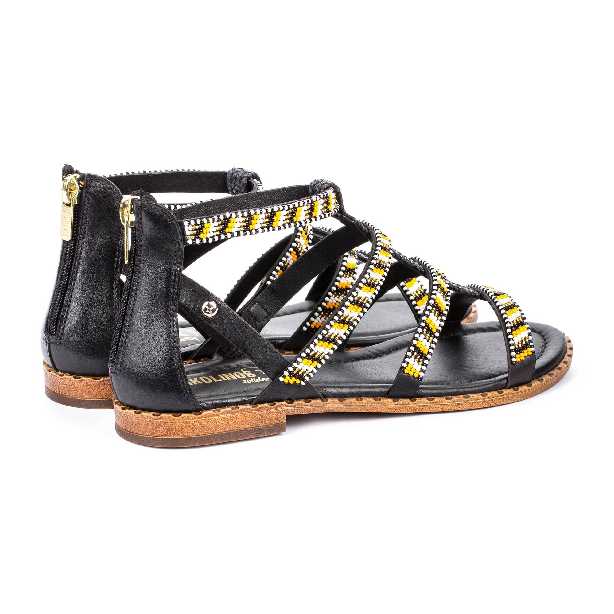 Sandalias Planas | ALGAR W0X-MA0618, BLACK, large image number 30 | null