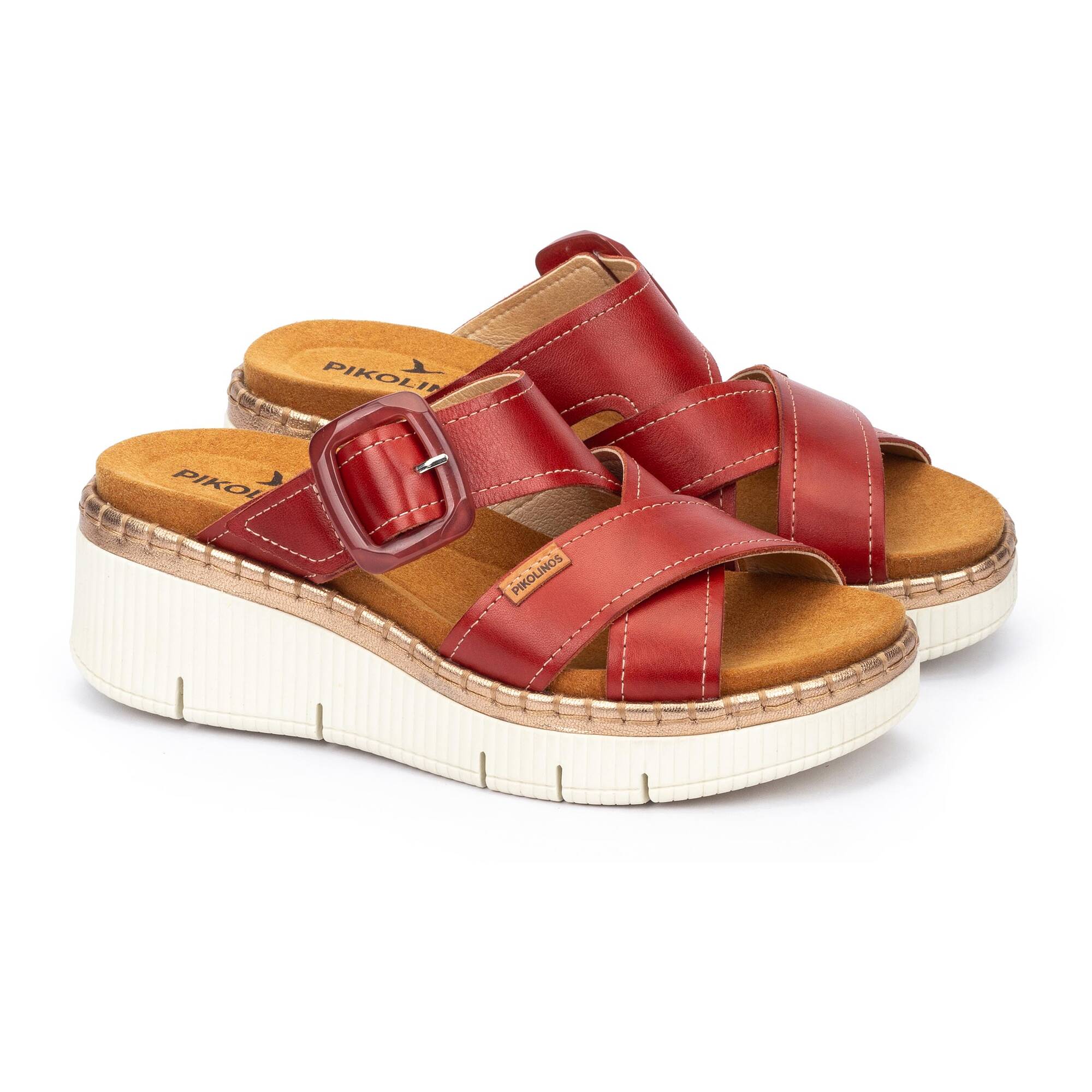 Wedges and Platforms | GOMERA W0K-0827C1, CORAL, large image number 20-W0K-0827C1_510_Pikolinos_GOMERA_CORAL_full.jpg | null