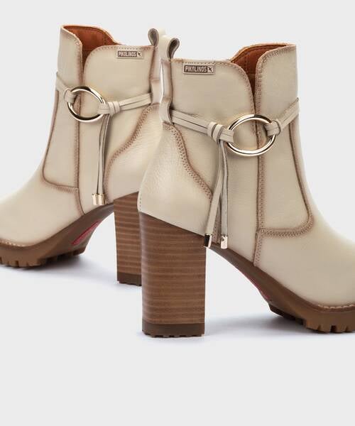 Heeled Booties | CONNELLY W7M-8542 | MARFIL | Pikolinos