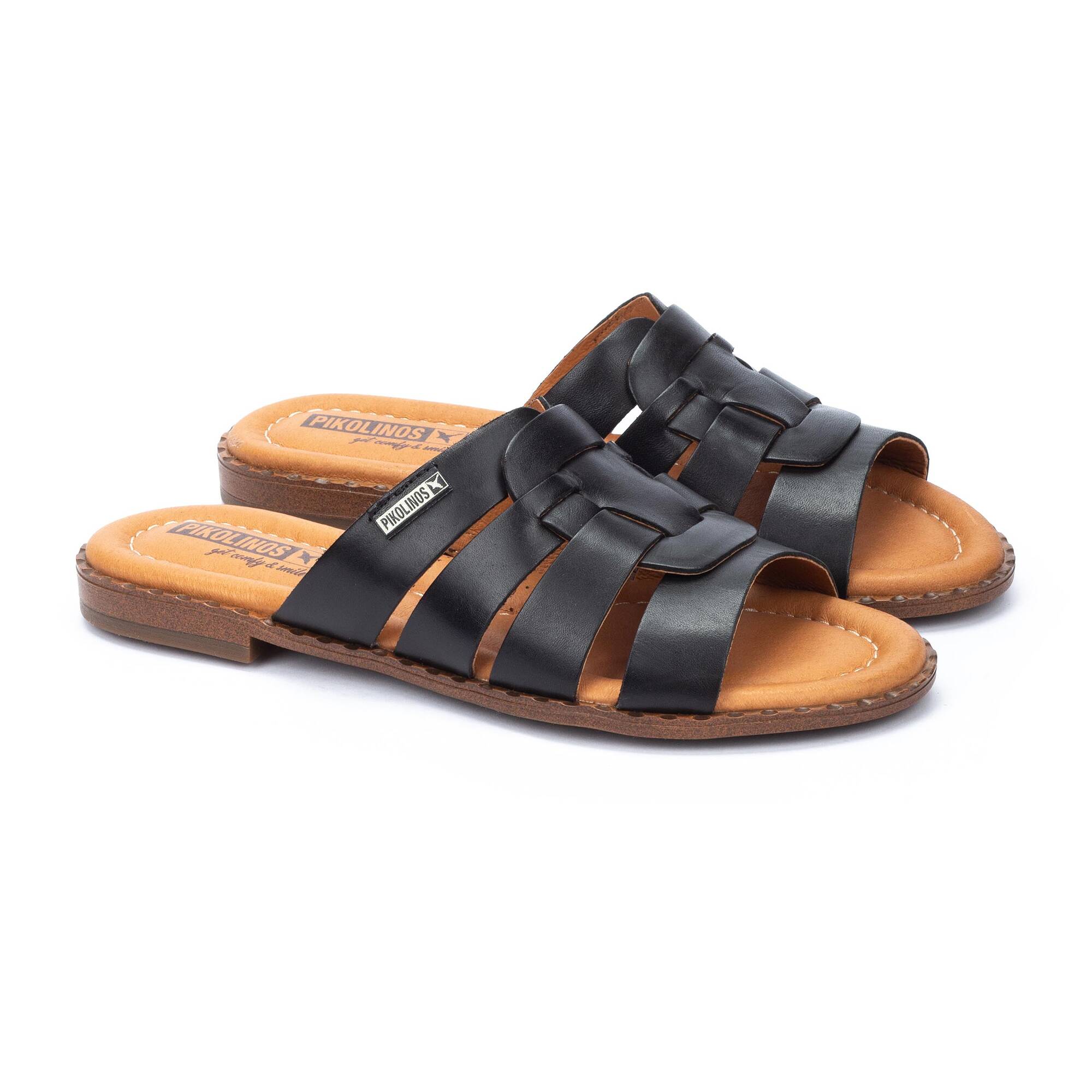 Flat Sandals | ALGAR W0X-0814, BLACK, large image number 20 | null