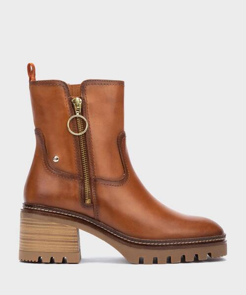 Botines de tacón | VALLADOLID W5D-8942 | BRANDY | Pikolinos