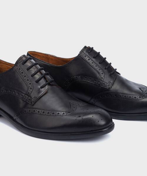Casual shoes | BRISTOL M7J-4186 | BLACK | Pikolinos