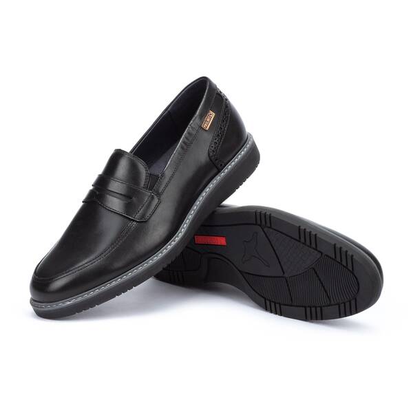 Slip on and Loafers | AVILA M1T-3205, BLACK, large image number 70 | null