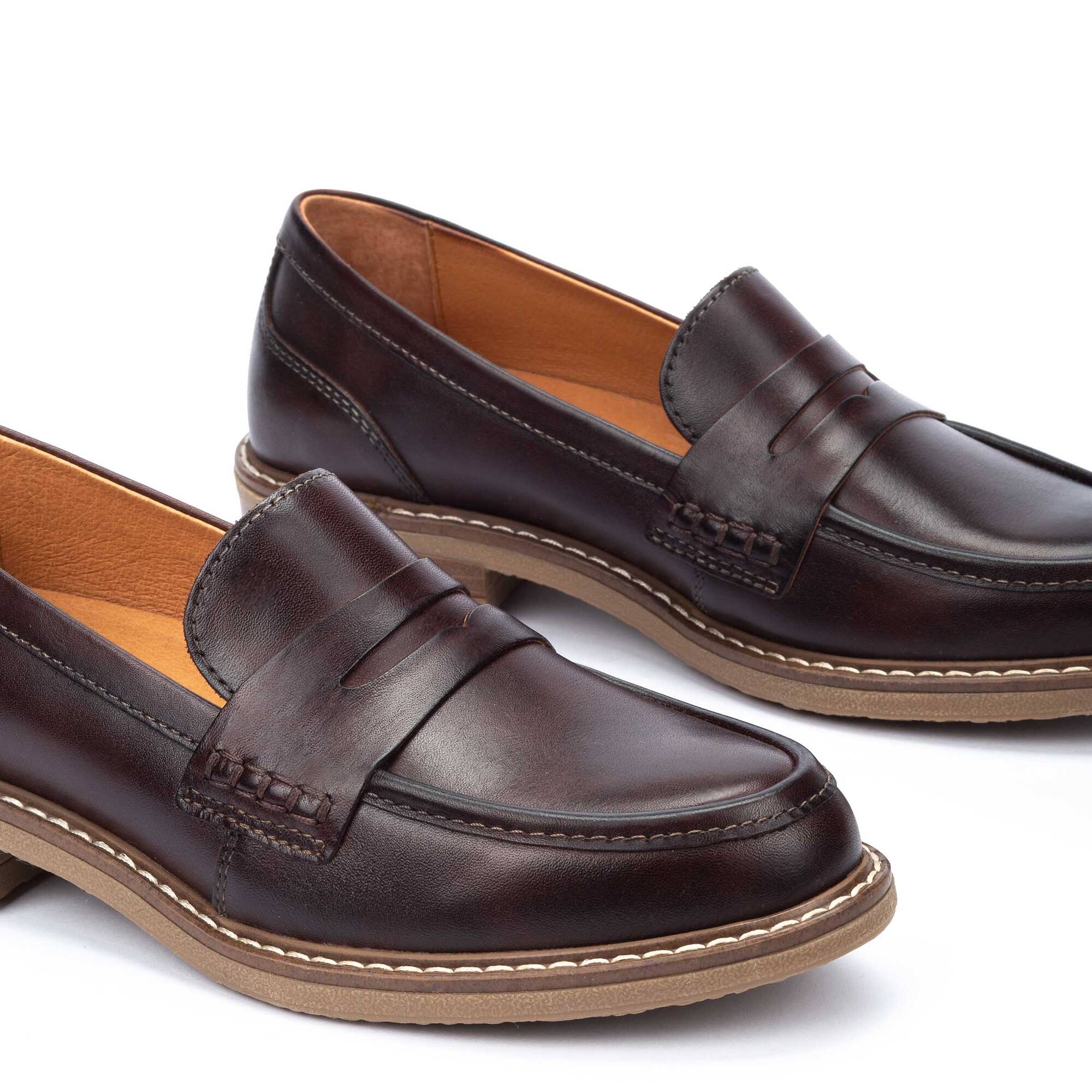 Loafers | ALDAYA W8J-3541ST, CAOBA, large image number 60 | null