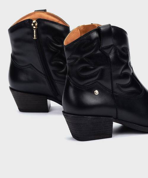 Heeled ankle boots | VERGEL W5Z-8551 | BLACK | Pikolinos