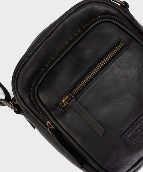 Men's shoulder bags | GUADIX MHA-198 | BLACK | Pikolinos
