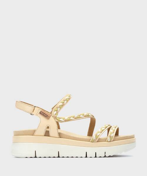 Wedges | PALMA W4N-0526 | CREAM | Pikolinos