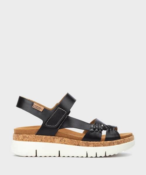Wedges and platforms | PALMA W4N-0968 | BLACK | Pikolinos