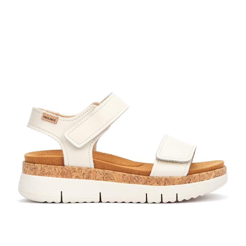 Pikolinos Sandalias cuña de piel PALMA W4N