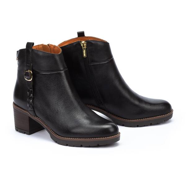 Ankle boots | LLANES W7H-8578, BLACK, large image number 100 | null