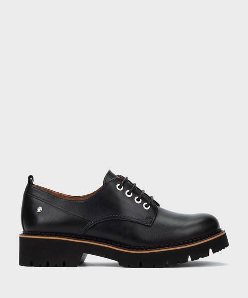 Flats | VICAR W6S-4991 | BLACK | Pikolinos