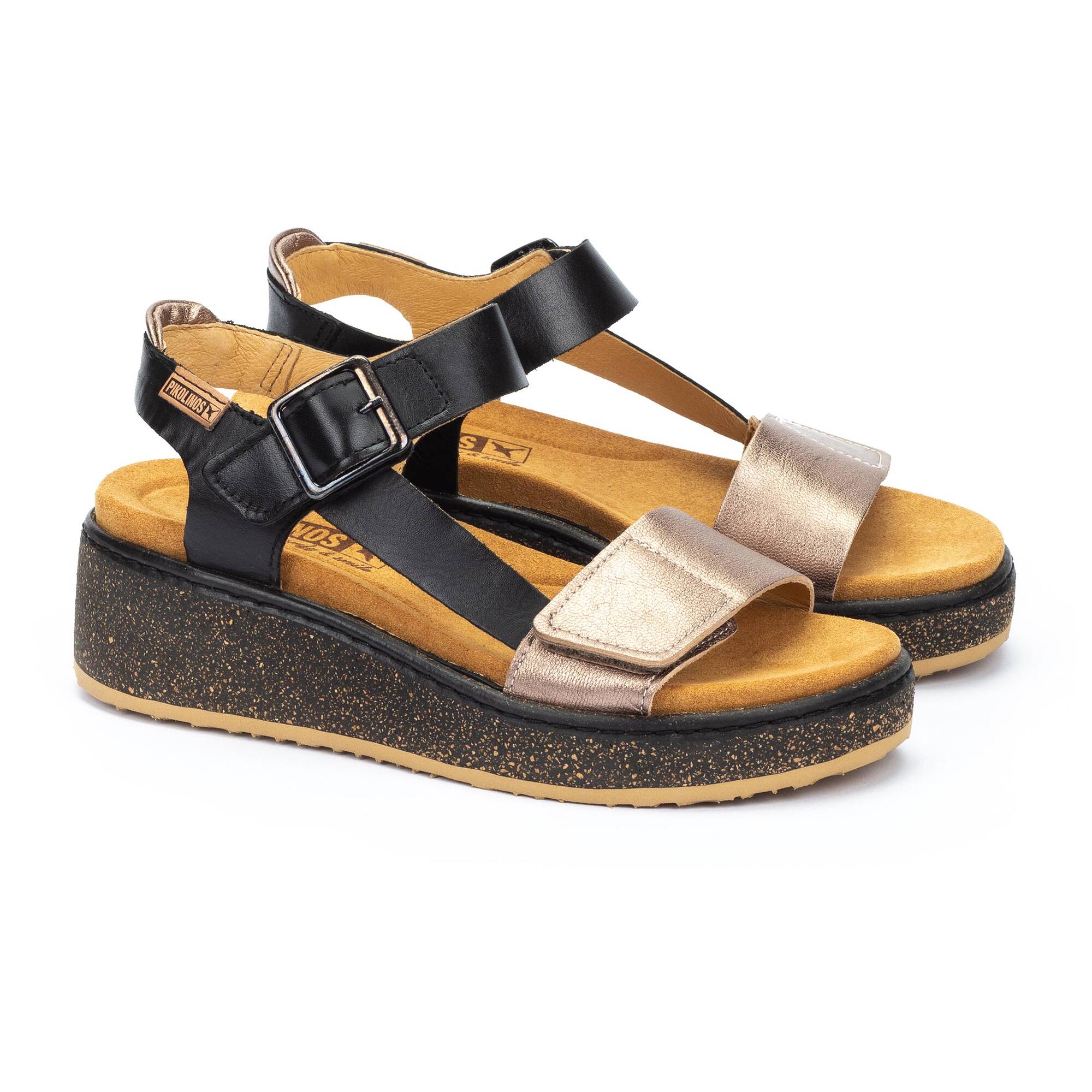 Wedges | ALZIRA W9D-1527C1, BLACK, large image number 20-W9D-1527C1_000_Pikolinos_ALZIRA_BLACK_full.jpg | null